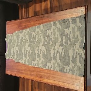 Womens XS, Universal Thread  Camouflage, casual, long, Sleeveless dress